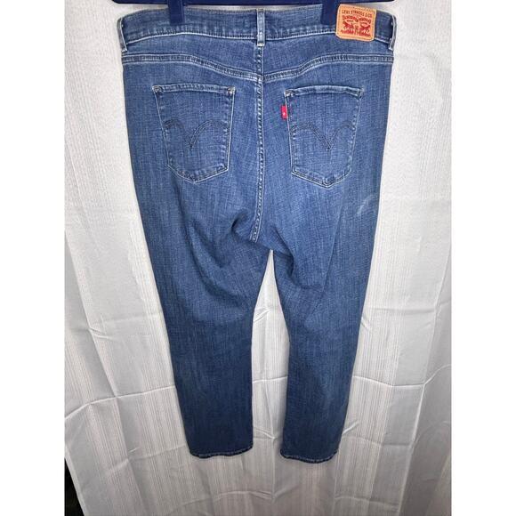 Levi's Jeans Women's Size 16 Classic Straight Med Wash American Classic Modern - Picture 2 of 7
